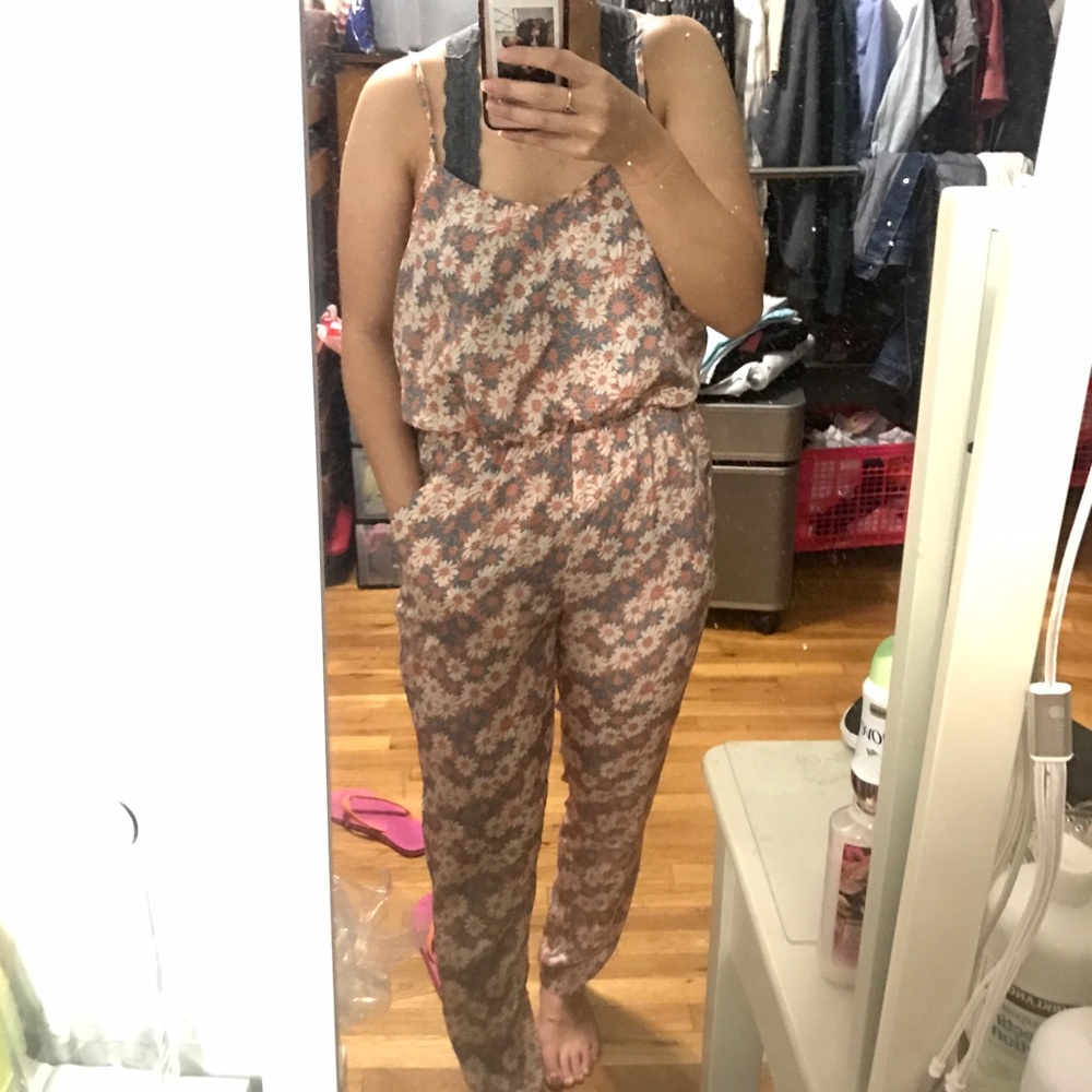 Floral jumpsuit