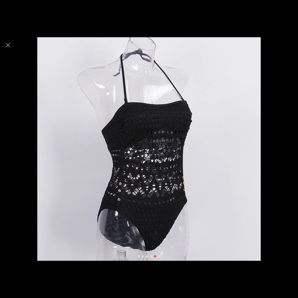 🦋PLUS size one piece lace swimsuit🦋14/16 - Picture 2 of 6