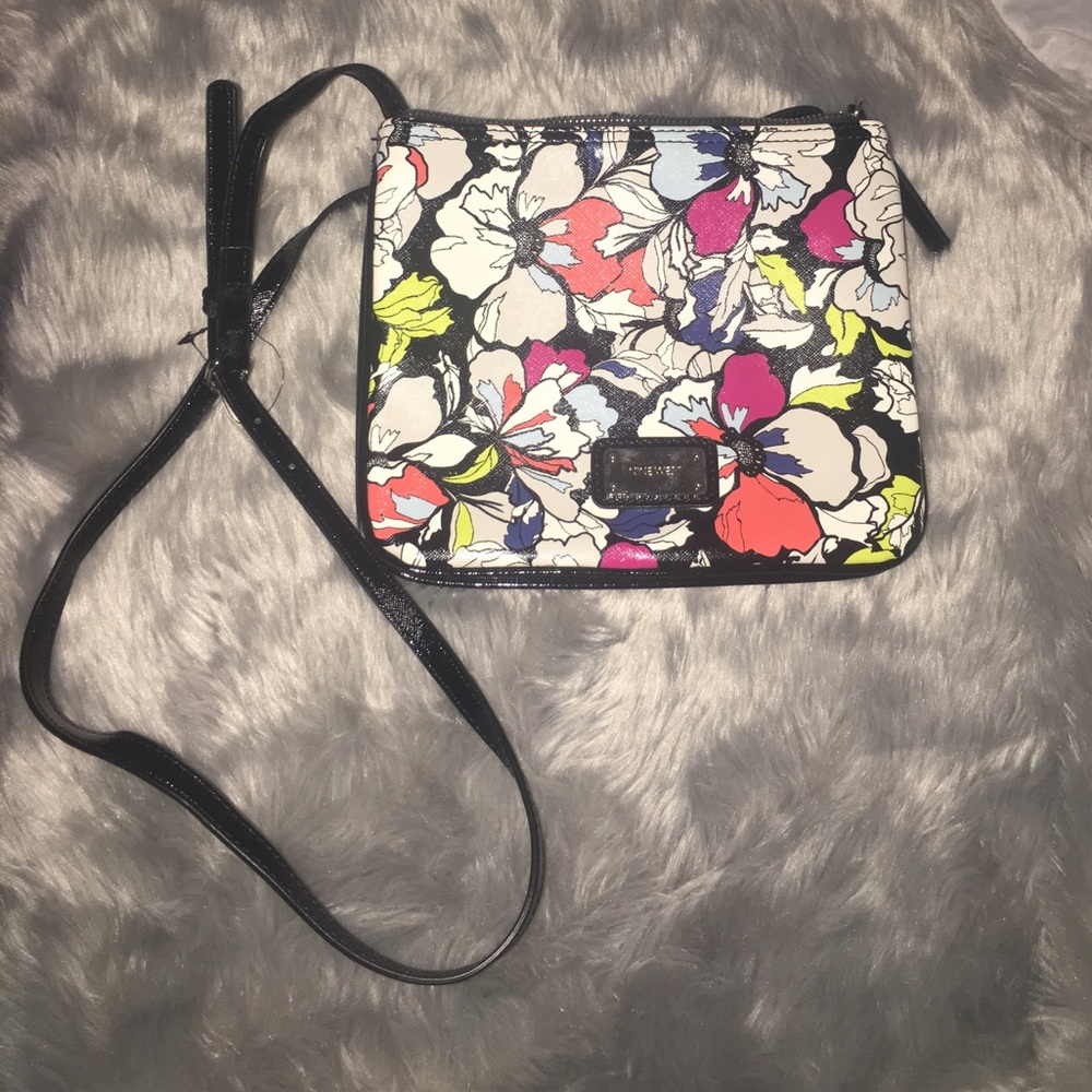 NWOT Floral Crossbody Bag