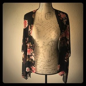 Forever 21 Silky Kimono Shrug