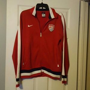 Authentic USA Nike soccer jacket
