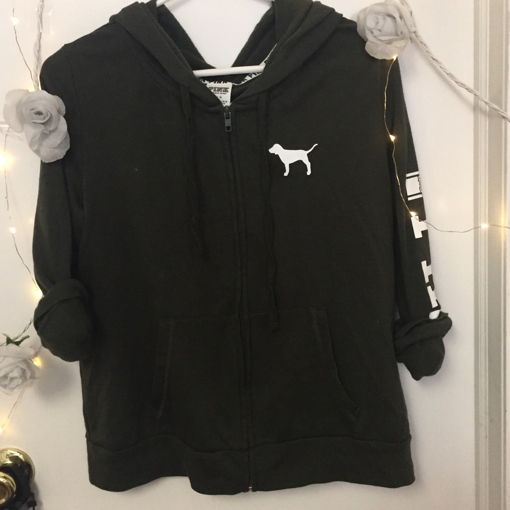 Vs pink full zip