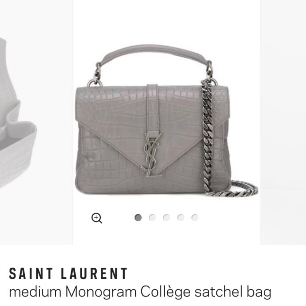❤️SOLD❤️Authentic ysl satchel bag