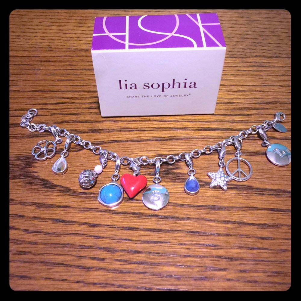 Lia Sophia Charm Bracelet