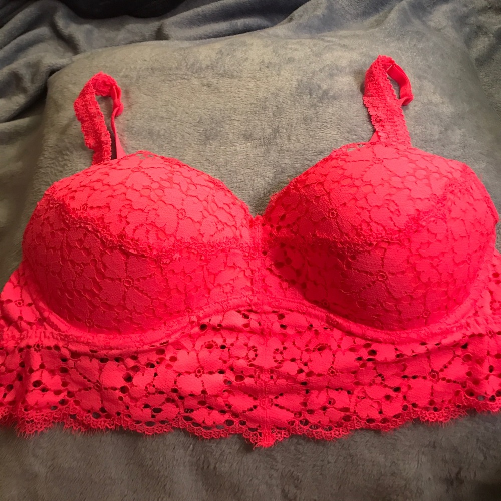 Hot pink lace bralette ♥💓♥