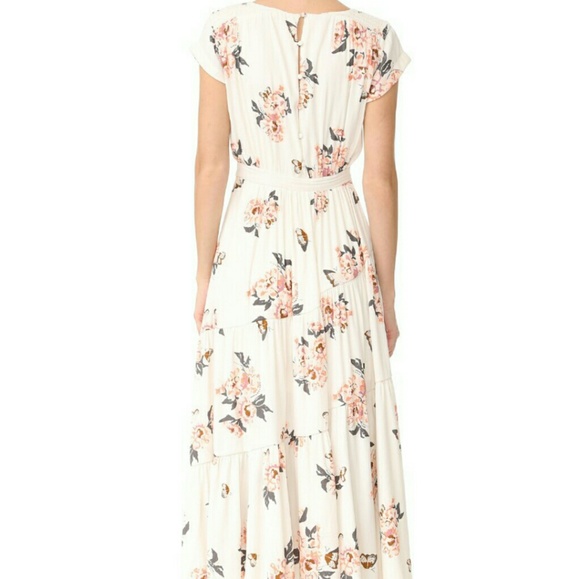 !SOLD!FREE PEOPLE ALL I GOT PRINTED MAXI DRESS - Picture 2 of 8
