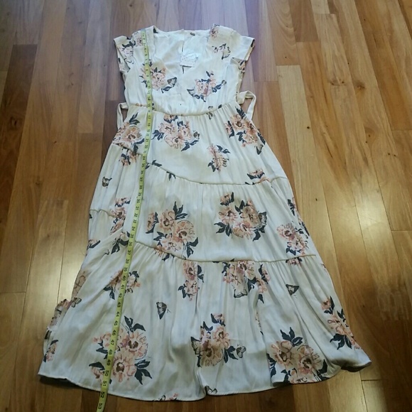 !SOLD!FREE PEOPLE ALL I GOT PRINTED MAXI DRESS - Picture 4 of 8