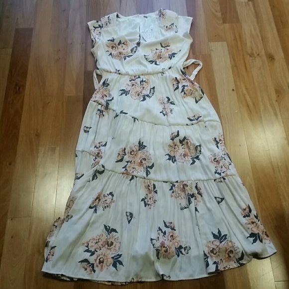 !SOLD!FREE PEOPLE ALL I GOT PRINTED MAXI DRESS - Picture 7 of 8