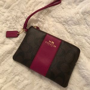 Coach wristlet