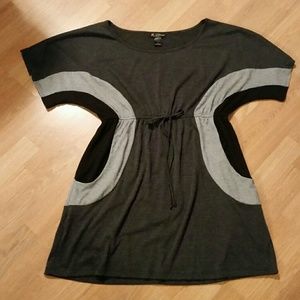 Mini dress with pockets