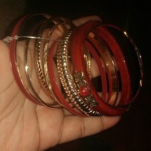 Set of Bangle Bracelets