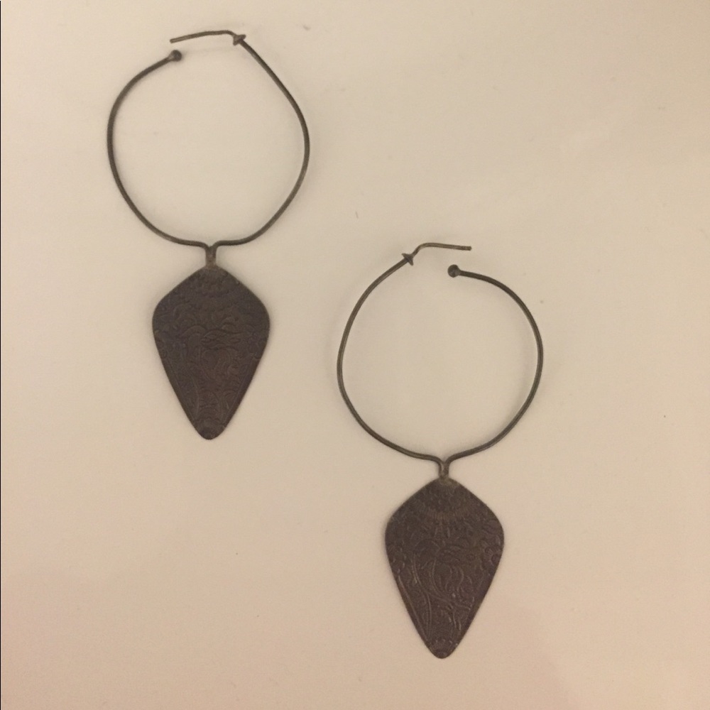 Vintage inspired hoops