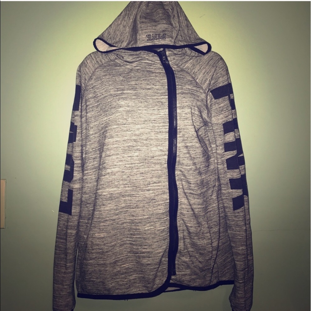 PINK gray jacket!!