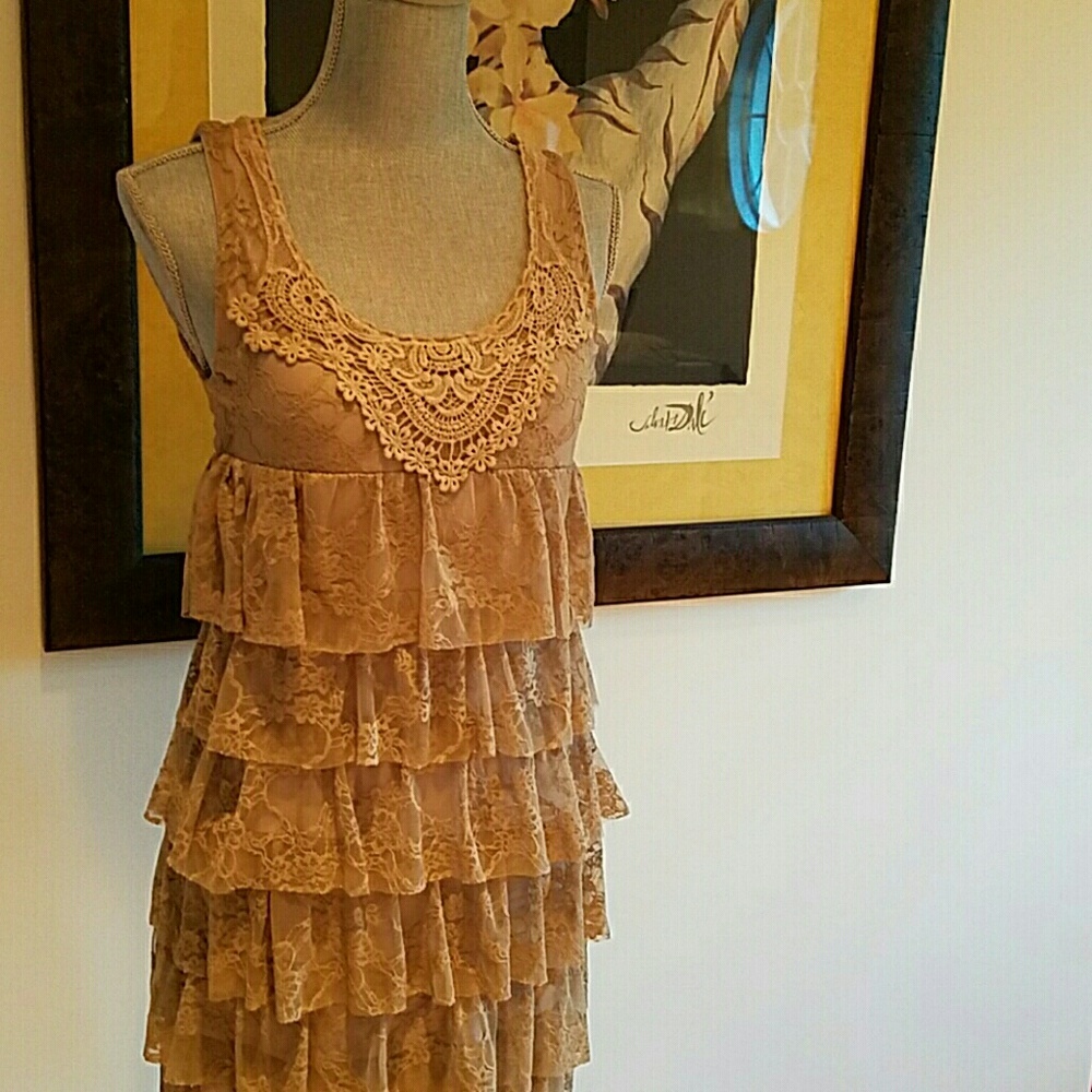 🎉HP🎉Lace Dress - Picture 2 of 3