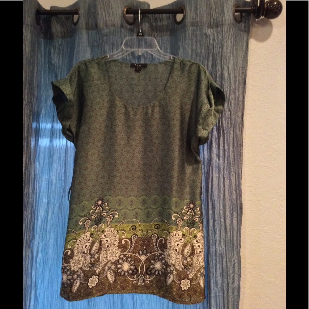 Olive green dress