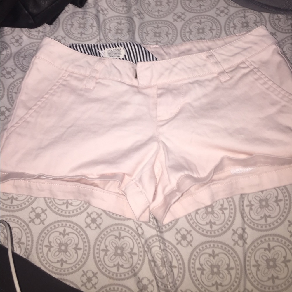 Light pink shorts