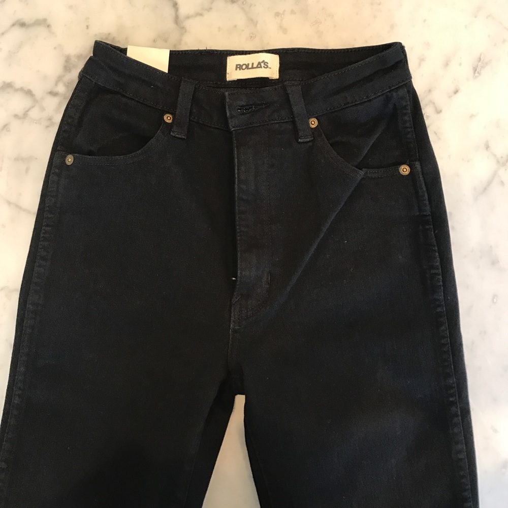 Black west coast super skinny Rolla's