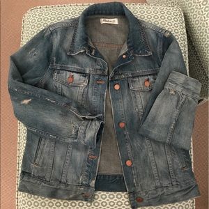 Madewell jean jacket
