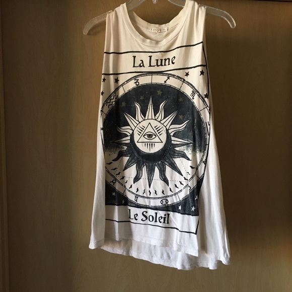 ✨SOLD✨La Luna Le Soleil Summer Tank Tunic Size S - Picture 3 of 4