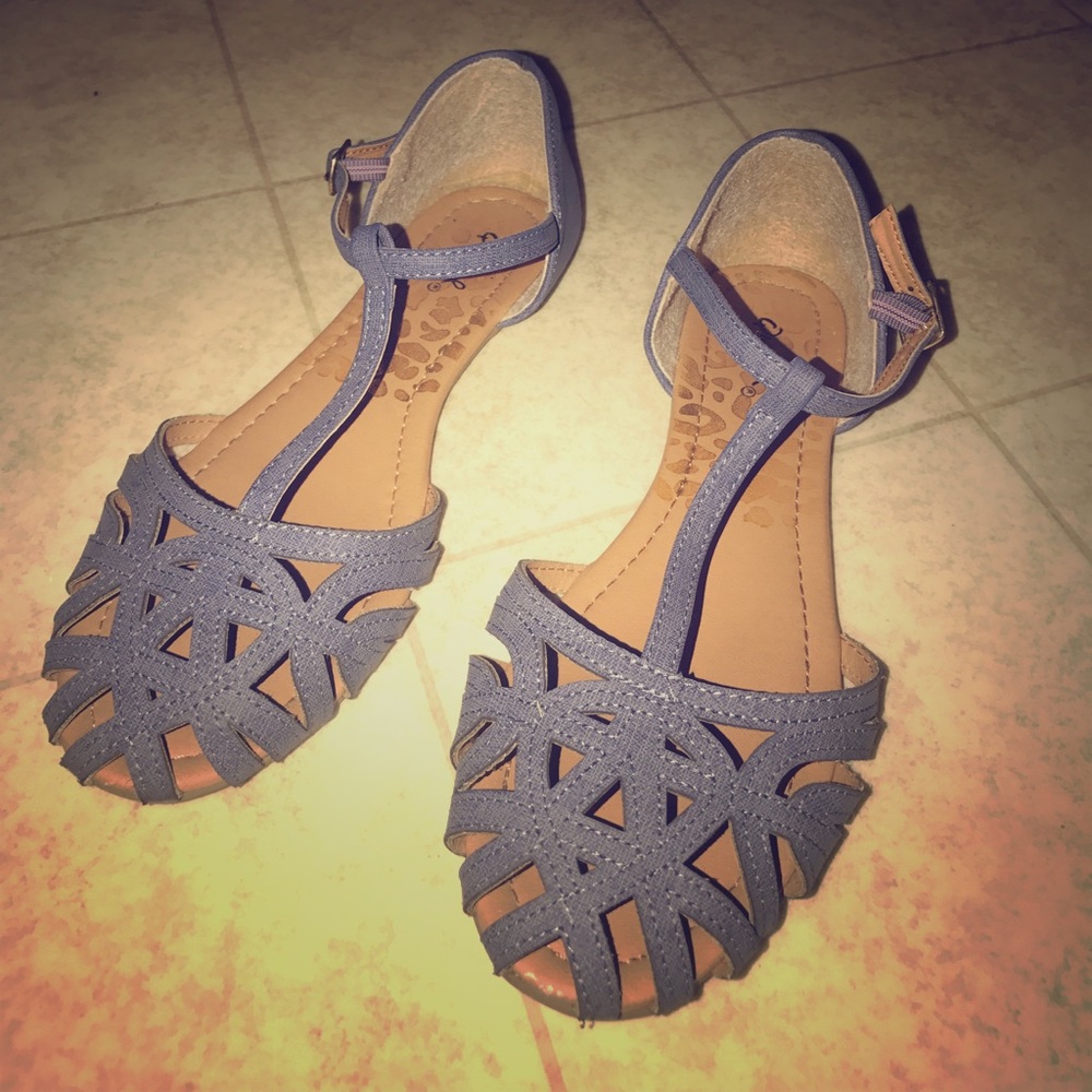 Denim Sandals