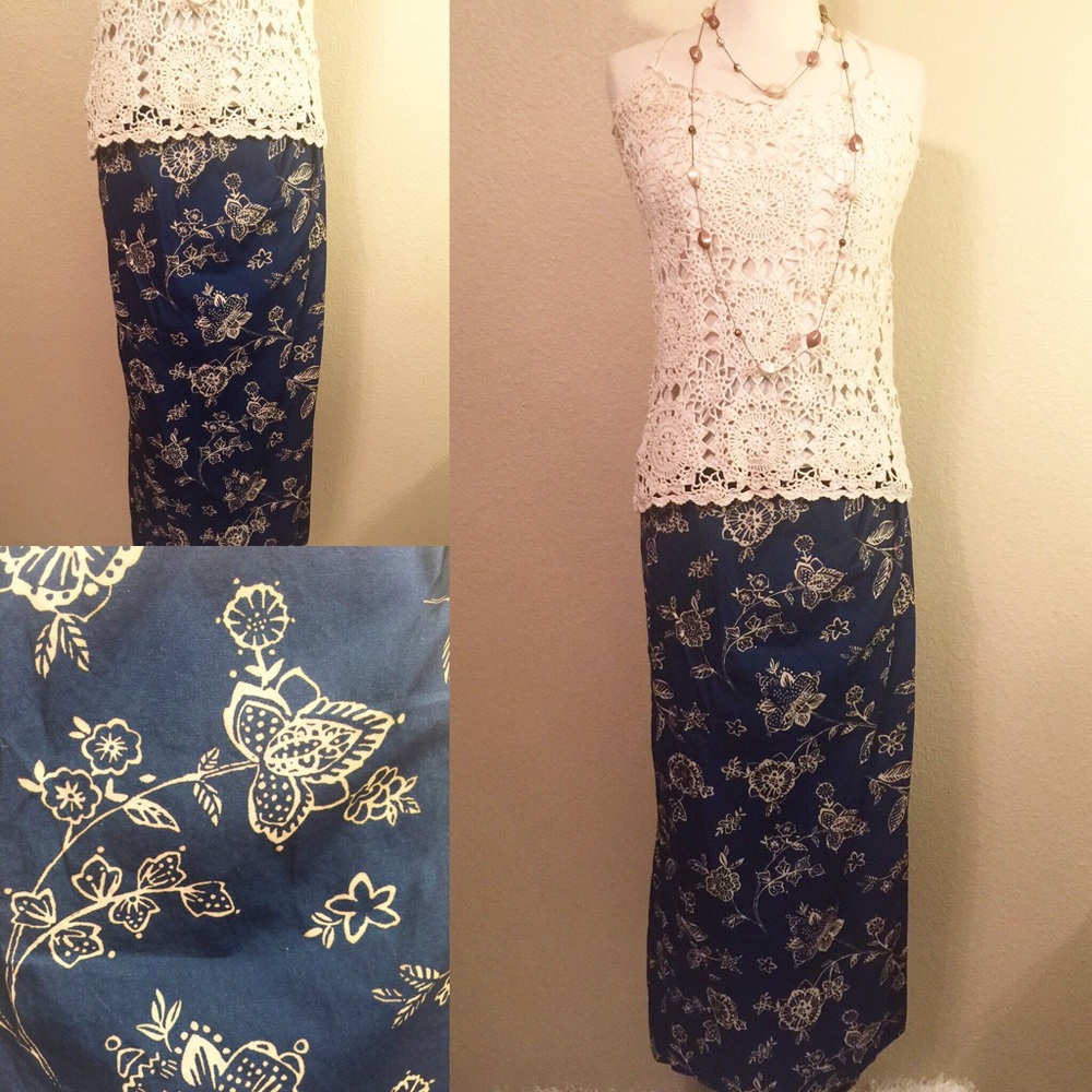 Liz Claiborne Maxi Wrap Skirt