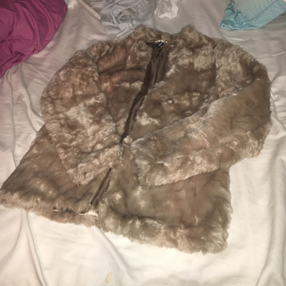 Faux fur coat MOVING SALE