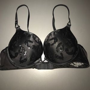Bling cheetah bra