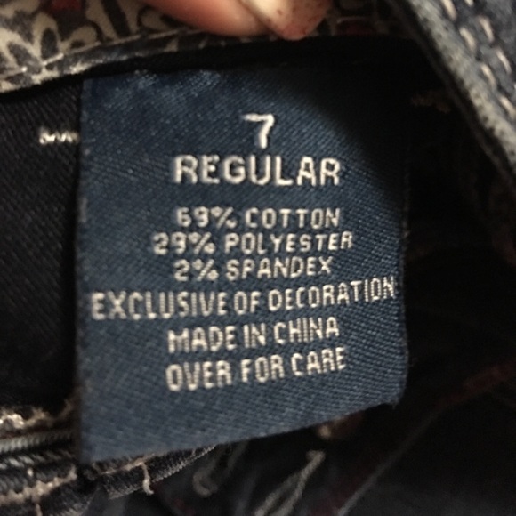 Bootcut amethyst jeans - Picture 2 of 2