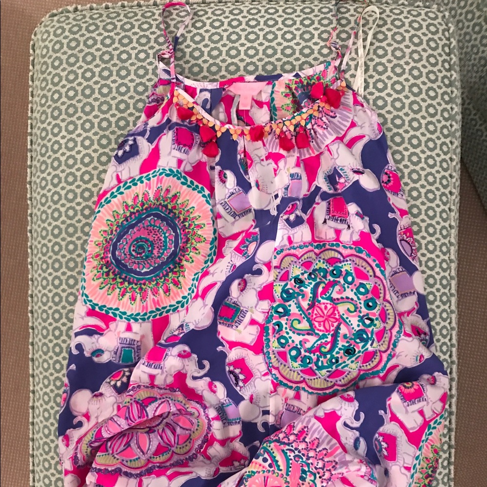 Lilly Pulitzer colorful coverup