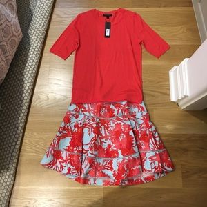Banana republic skirt and top set