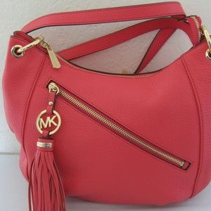 Michael Kors Watermelon Charm Tassel Bag