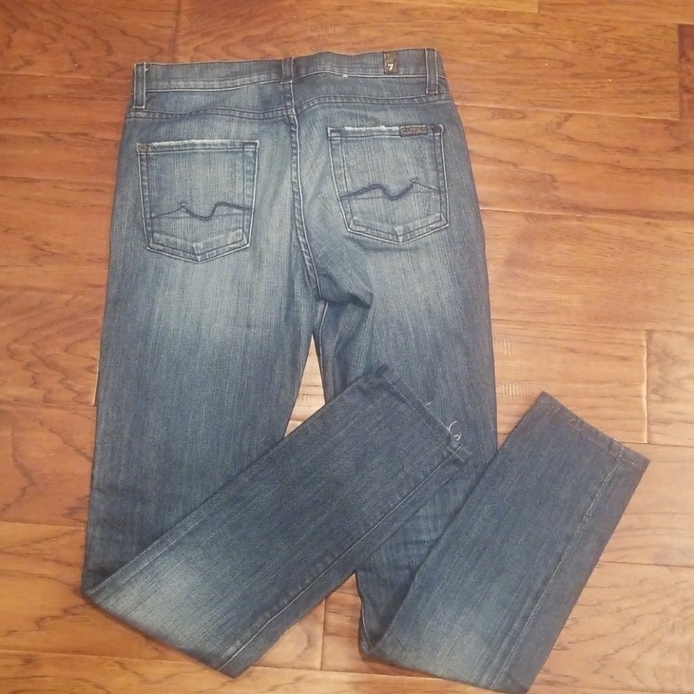 7 For All Mankind high waisted Roxanne skinny jean