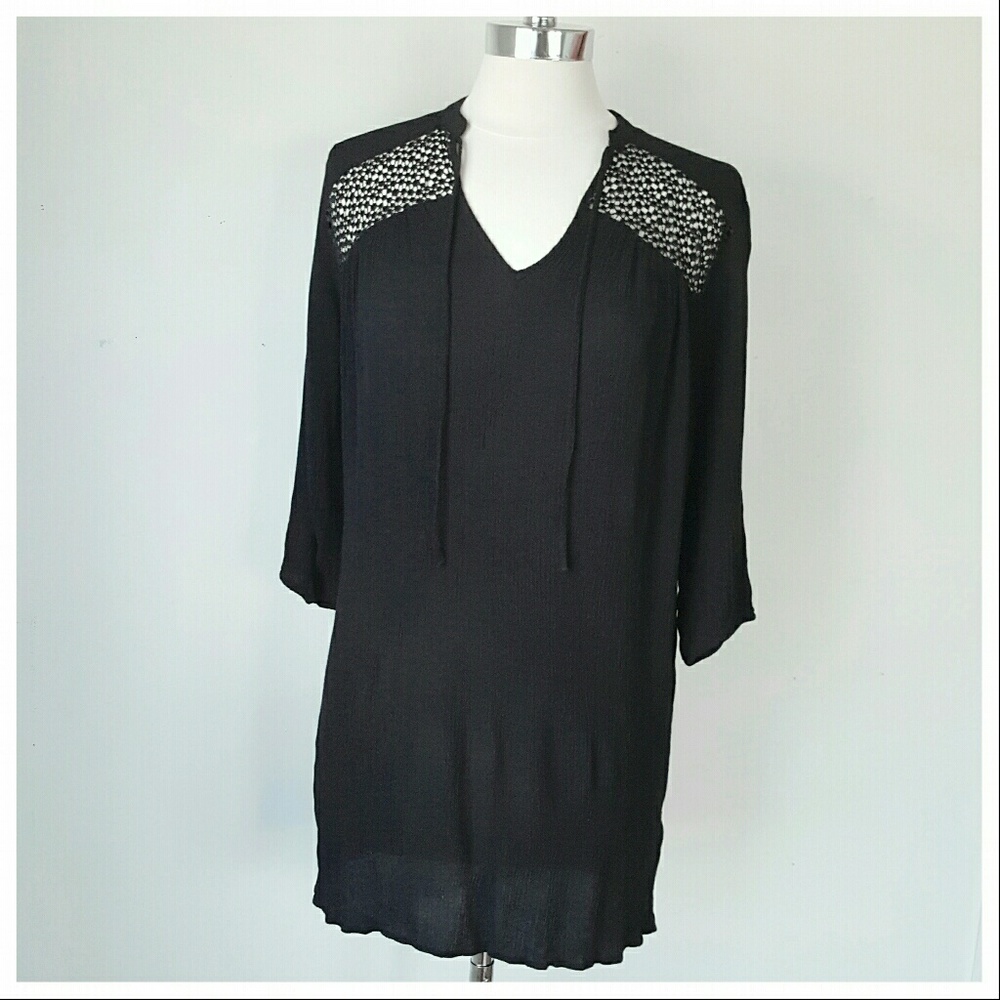 H&M Eyelet Gauzy Dress SIZE 8
