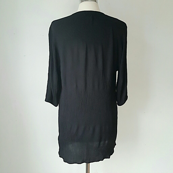 H&M Eyelet Gauzy Dress SIZE 8 - Picture 3 of 6