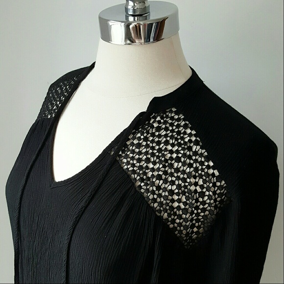 H&M Eyelet Gauzy Dress SIZE 8 - Picture 4 of 6