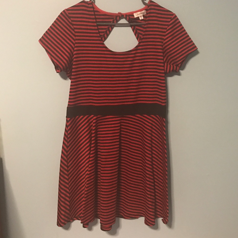 Olsenboye Open Back Dress