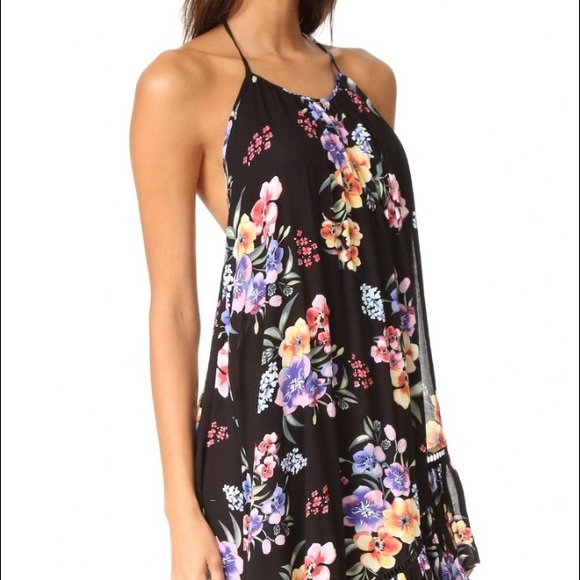 Minkpink halter open back hi-lo cover up dress - Picture 7 of 7