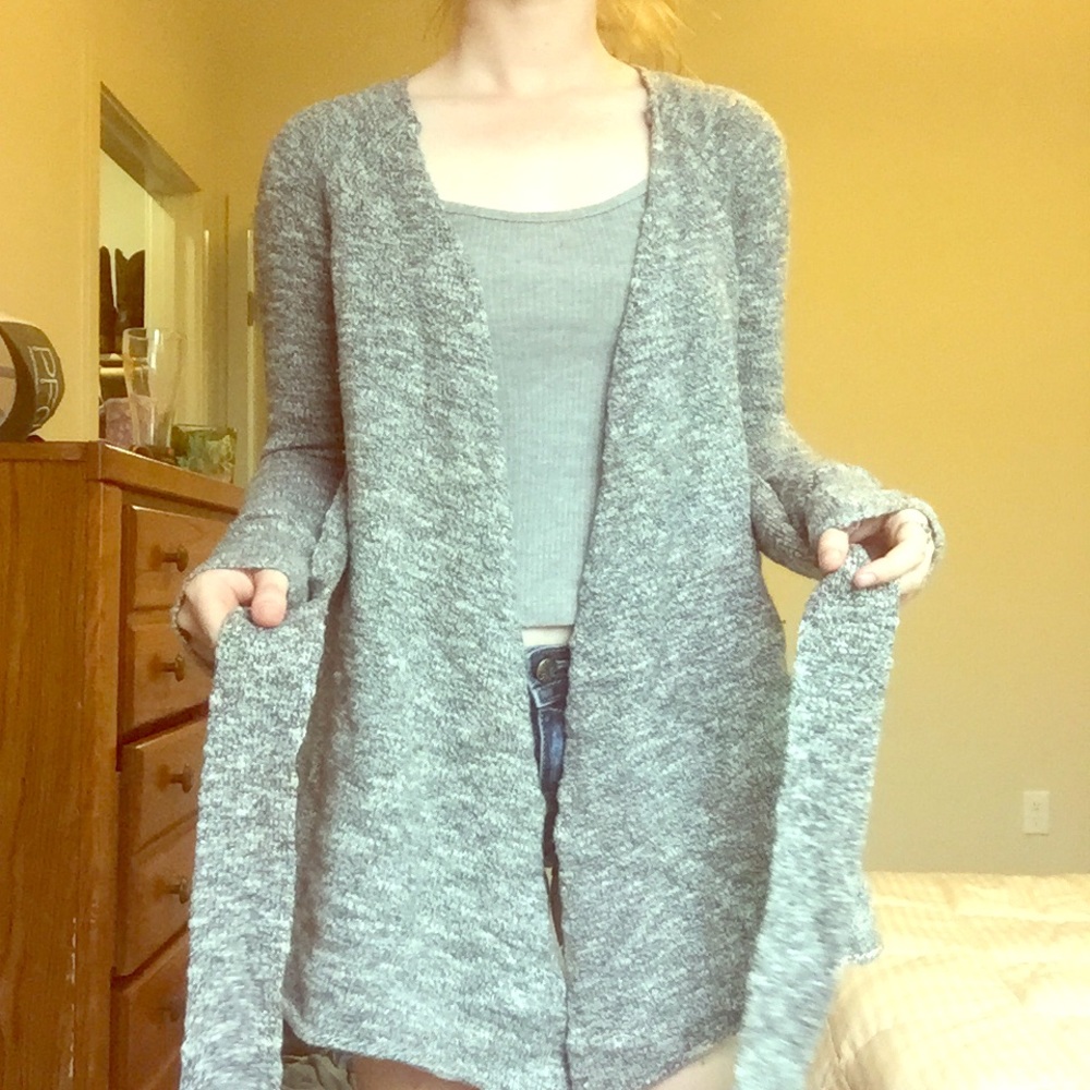 Over sweater with front tie!