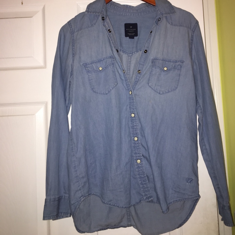 Denim Boyfriend Shirt