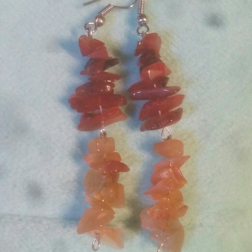 agate earrings