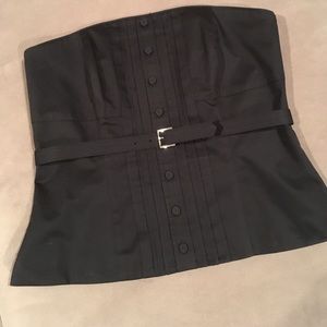 WHITE HOUSE/BLACK MARKET Strapless Top - Size 12.