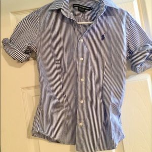 Ralph Lauren Sport Button Down Blouse
