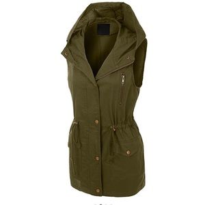 Women's Hooded Anorak Vest
