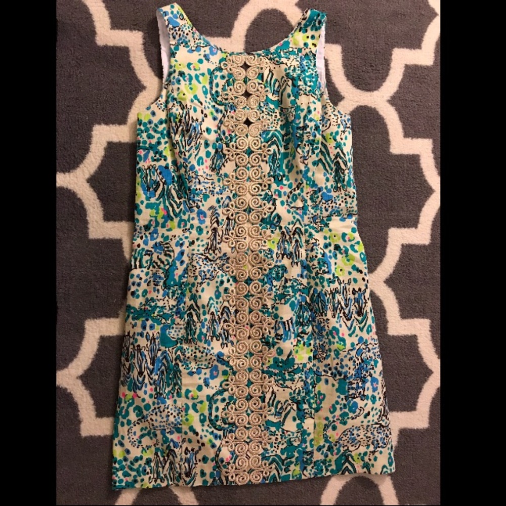 Lilly Pulitzer Escapades Everglades Shift Dress