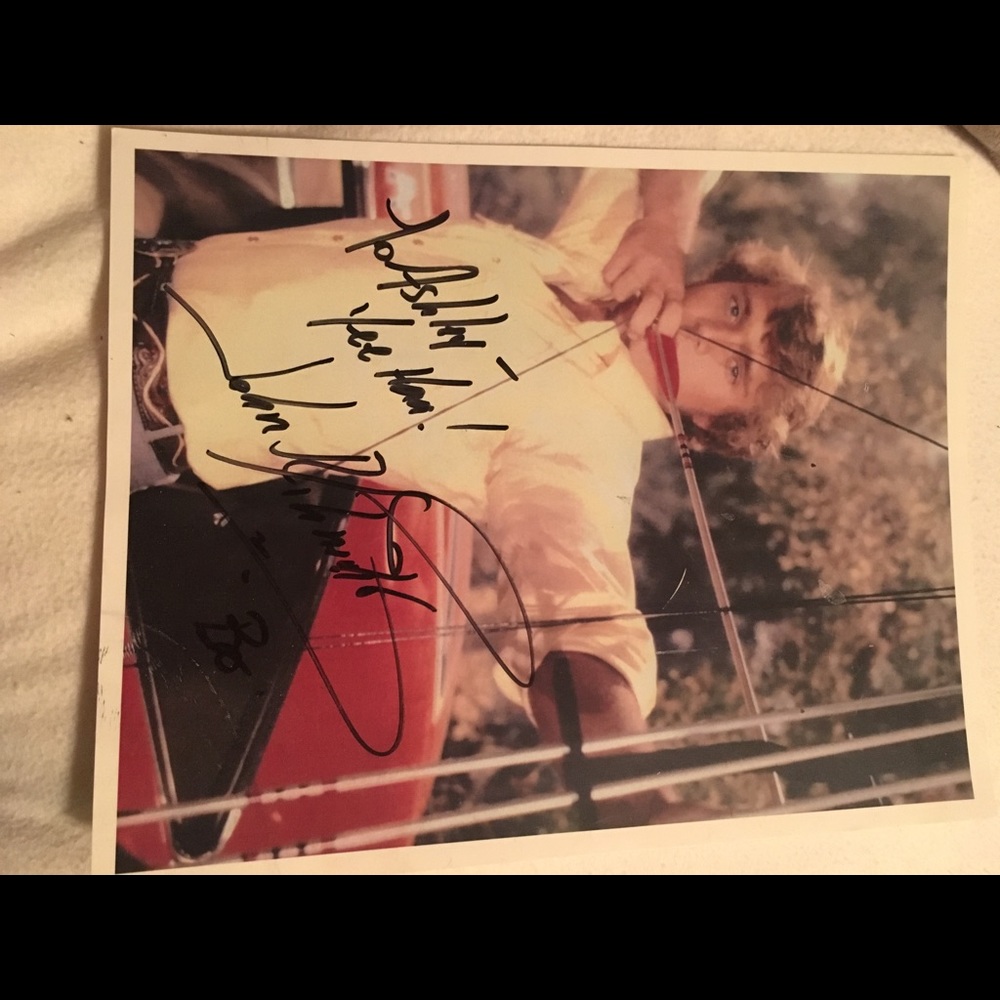 Authentic John Schneider autograph