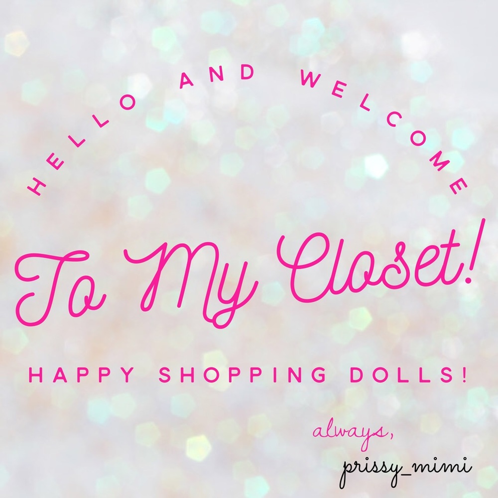 Welcome to my Closet! 🤗🛍✨💕