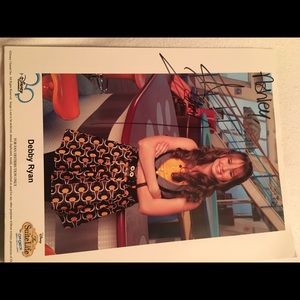 Authentic Debby Ryan autograph