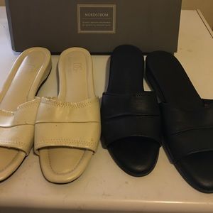 2 pair of Daniel green slip on Shoes