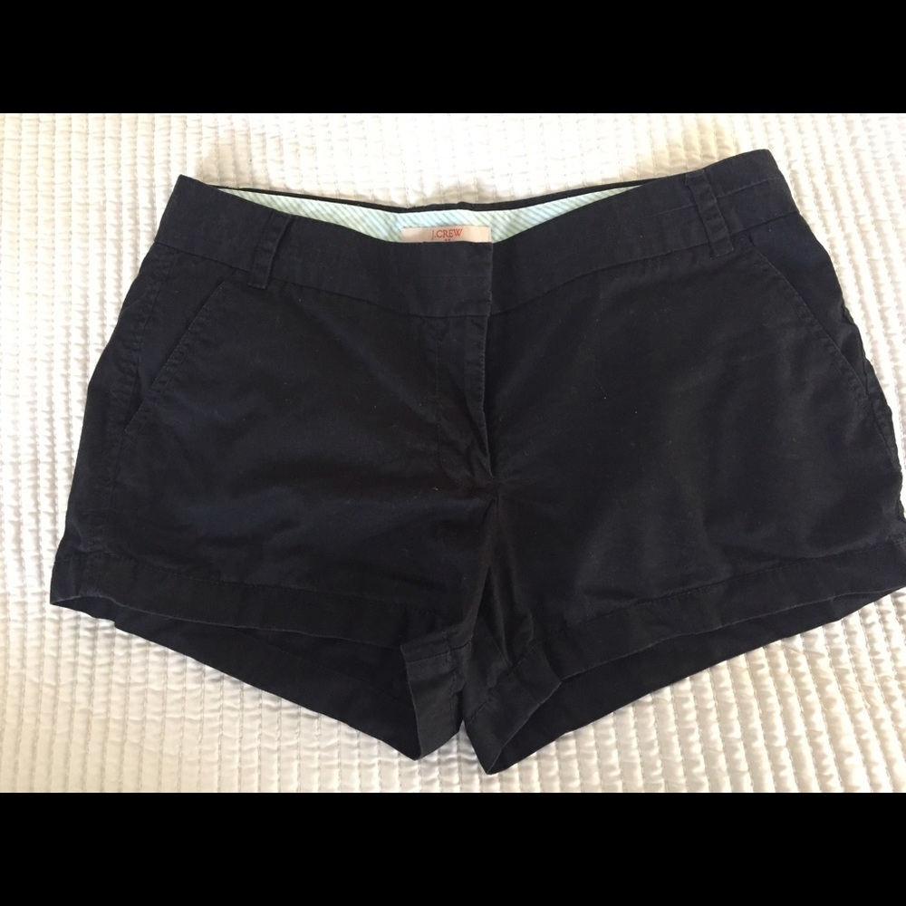 Black shorts from J Crew