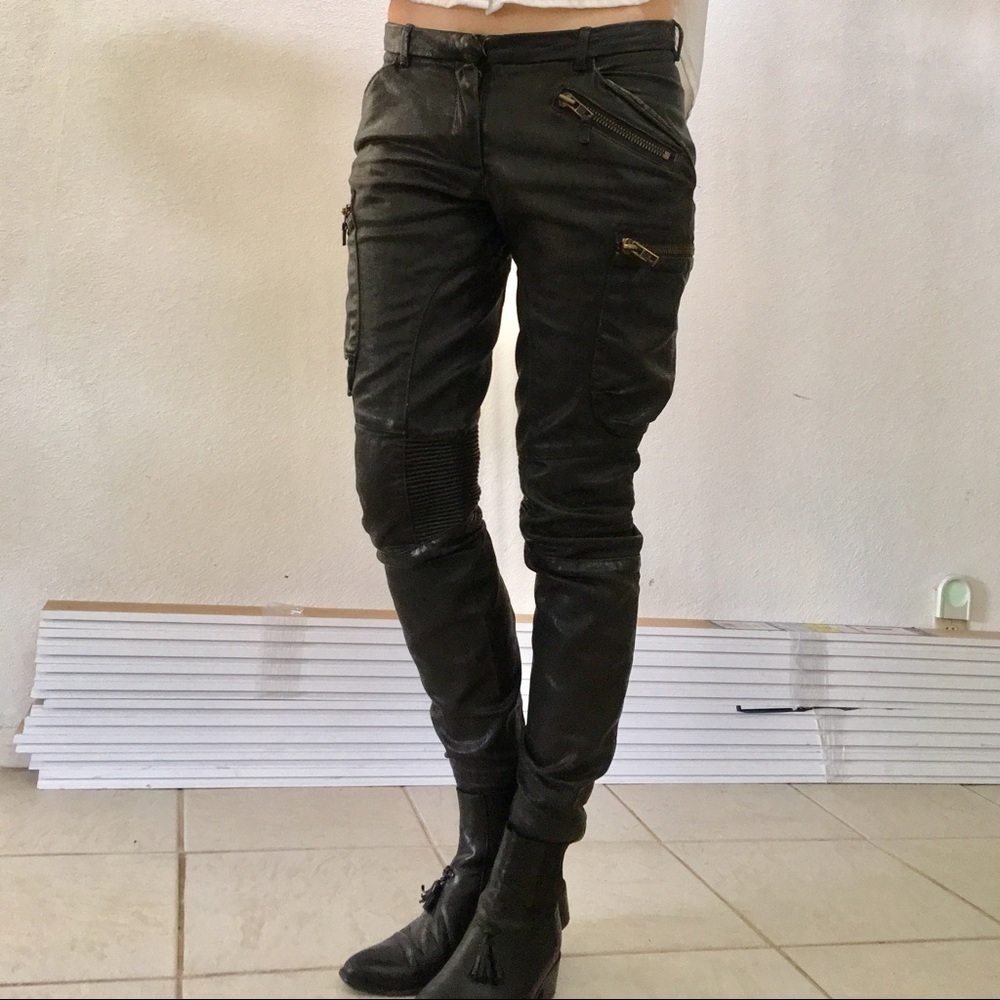 AllSaints Aviator Gloss Trouser size 4/27